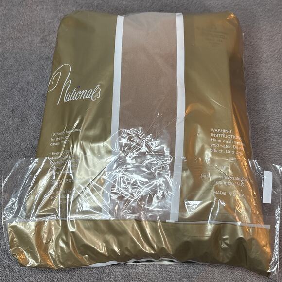 Nationals Hosiery Nude Style 43 Size B (6 Pairs) NEW - Picture 2 of 6